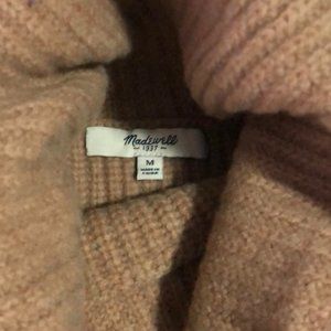 Madewell sleeveless turtleneck sweater - tan sz M